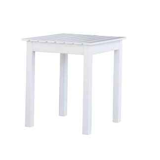 Seasonal Trends KN-2W Side Table, 17-3/4 in OAW, 15-3/4 in OAD, 17-3/4 in OAH, Square, Hardwood Frame