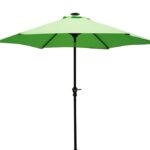 Seasonal Trends 59489 Tilt Umbrella, 92.9 in H, 107.9 in W Canopy, 107.9 in L Canopy, Round Canopy, Steel Frame