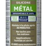 GE Silicone II SE2185 Metal Sealant, Metallic Gray, 24 hr Curing, 10.1 oz