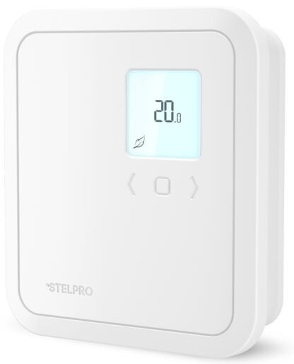 Stelpro ST252NP Non-Programmable Thermostat, 120/208/240 V, 10.4 A, 2500 W, 60 Hz, Mechanical Operation, White, 1/EA