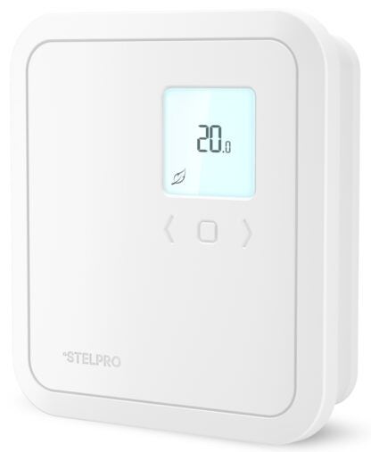 Stelpro ST252NPB2 Non-Programmable Thermostat, 120/208/240 V, 10.4 A, 2500 W, 60 Hz, Mechanical Operation, White, 2/BX