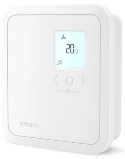 Stelpro ST252NPFF Non-Programmable Thermostat, 120/208/240 V, 10.4 A, 2500 W, 60 Hz, White