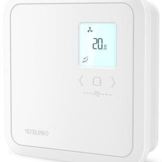 Stelpro ST402NPFF Non-Programmable Thermostat, 120/208/240 V, 16.7 A, 4000 W, 60 Hz, White