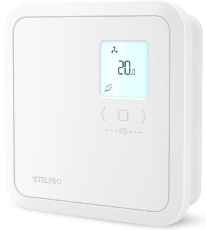 Stelpro ST402NPFF Non-Programmable Thermostat, 120/208/240 V, 16.7 A, 4000 W, 60 Hz, White