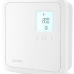 Stelpro ST402P Programmable Electronic Thermostat, 120/208/240 V, 4000 W, Thermistor Sensor, White, 1/EA