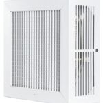 Uniwatt UCG Series UCG4002W Electric Fan Heater, 16.7 A, 208/240 V, 3000, 4000 W, 13,650 Btu, 400 sq-ft Heating Area