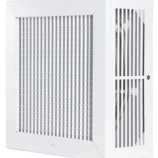 Uniwatt UCG Series UCG4002W Electric Fan Heater, 16.7 A, 208/240 V, 3000, 4000 W, 13,650 Btu, 400 sq-ft Heating Area