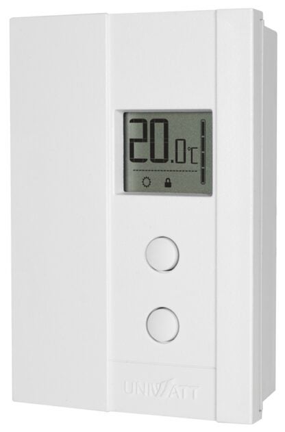 Stelpro UT202NP Non-Programmable Thermostat, 240 V, 8.3 A, 2000 W, White