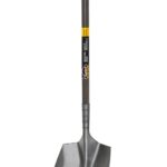 Garant GPSS117DS Snow Shovel, 11.7 in W Blade, 11.7 in L Blade, Serrated Blade, Steel Blade, Wood Handle