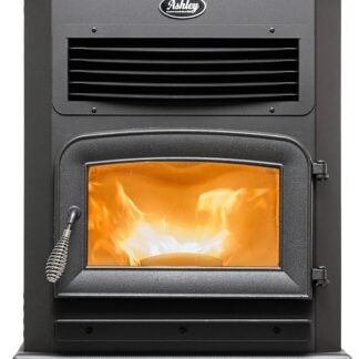 Ashley Hearth AP5622-P Pellet Stove with 170 lb Hopper, 25-1/2 in W, 25-1/2 in D, 40.4 in H, 50,000 Btu/hr Heating