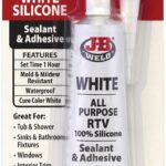 J-B Weld 31312 Silicone Adhesive Sealant, 3 oz, Gel