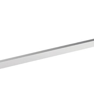 Moen Boardwalk Series Y3224CH Towel Bar, 24 in L Rod, Zinc, Chrome, Wall Mounting