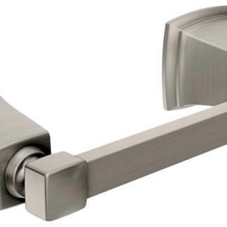 Moen Boardwalk Series Y3208BN Pivoting Toilet Paper Holder, Stainless Steel/Zinc, Brushed Nickel, Surface Mounting