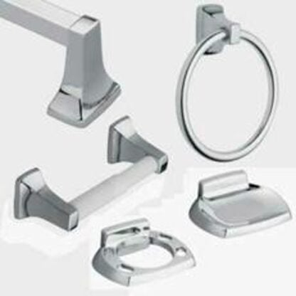 Moen 2080CH Toilet Paper Holder, Zinc, Chrome