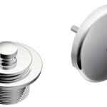 Moen T90331 Tub Drain Kit, Metal, Chrome, For: 1-1/2 in Threaded Drains