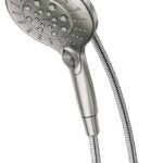 Moen Engage Series 26112SRN Spray Head Hand Shower, 1/2 in Connection, 2.5 gpm, 6-Spray Function, Metal, Brushed Nickel