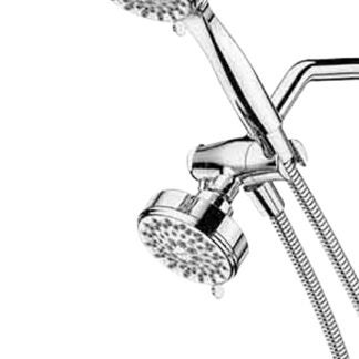 Moen Ignite Series 20016 Spray Head Standard with Hand Shower, 2.5 gpm, 1/2 in Connection, IPS, Chrome, 3-3/4 in Dia