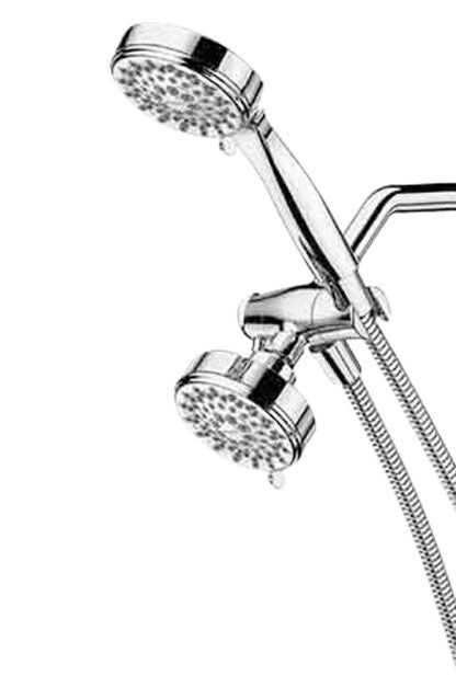 Moen Ignite Series 20016 Spray Head Standard with Hand Shower, 2.5 gpm, 1/2 in Connection, IPS, Chrome, 3-3/4 in Dia