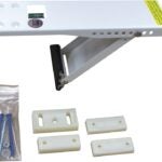 Comfort-Aire AS080 Window Support Bracket, Steel, Baked-On Epoxy, For: Air Conditioners up to 80 lb