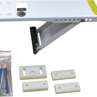 Comfort-Aire AS160 Window Support Bracket, Steel, Baked-On Epoxy, For: Air Conditioners up to 160 lb