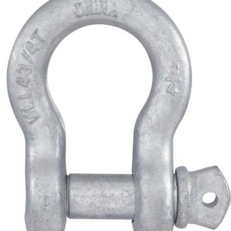 National Hardware N100-329 Anchor Shackle, 3/4 in Trade, 10,000 lb Working Load, Steel, Galvanized