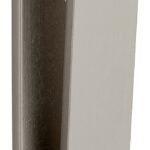 National Hardware Reed N336-704 Door Knocker, Aluminum, Satin Nickel, 1/8 in Mounting Hole