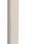 National Hardware Reed N337-916 Modern Hook, 60 lb, Steel, Satin Nickel