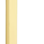 National Hardware Reed N337-917 Modern Hook, 60 lb, Steel, Brushed Gold