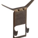 National Hardware V2552 Series N260-299 Brick Hanger, 30 lb, Steel, Antique Brass, Wall Mounting