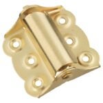 National Hardware N236-034 Spring Hinge, Steel, Bright Brass, 15 lb