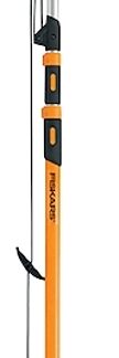 Fiskars 394731-5002 Extendable Tree Pruner, 1-1/4 in Cutting Capacity, Bypass Blade, Steel Blade, Telescopic Handle