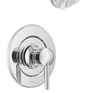 Moen Arlys Posi-Temp 82770 Tub and Shower Faucet, Six Function Showerhead, 1.75 gpm Showerhead, 6 Spray Settings