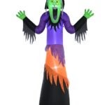 J Hofert Co 8510 Inflatable Witch, 12 ft