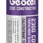 Geocel 2300 Series GC66851 Construction Tripolymer Sealant, White, 10.3 oz Cartridge Sells in Quantity of 24