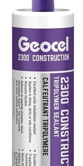 Geocel 2300 Series GC66853 Construction Tripolymer Sealant, Black, 10.3 oz Cartridge Sells in Quantity of 24