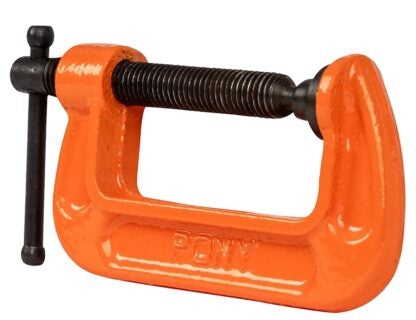 C-CLAMP ADJ STEEL ORANGE 2IN