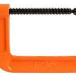 C-CLAMP ADJ STEEL ORANGE 4IN