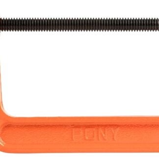 C-CLAMP ADJ STEEL ORANGE 6IN