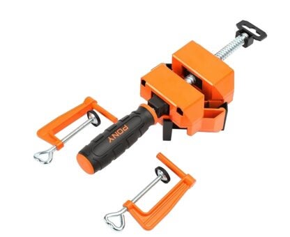 CLAMP ANGLE ORANGE/BLACK 90DEG