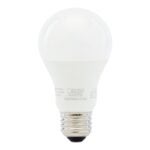 Feit Electric A800830/10KLED/ LED Light Bulb, General Purpose, A19 Lamp, 60 W Equivalent, E26 Lamp Base, Dimmable, White