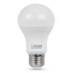 Feit Electric A800850/10KLED/MP/24 General Purpose LED Bulb, A19 Lamp, E26 Lamp Base, White, Daylight Light