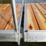 Multinautic 21519 Dock Kit, Aluminum, For: Stationary and Floating Dock