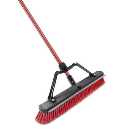 PUSH BROOM M-SURF W/SQEEG 24IN