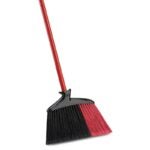 Libman 904 Angle Broom, 5-1/2 in L Trim, PET Bristle, 56 in L, Steel