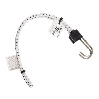 BUNGEE CORD SS HK BLK/WHT 32IN