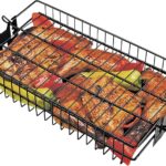 GrillPro 24785 Flat Spit Basket, Non-Stick