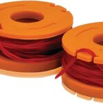 Worx WA0004.15/M1 Trimmer Line, 0.065 in Dia, 10 ft L, Synthetic Co-Polymer Nylon Resin, Orange