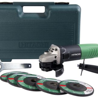 Metabo HPT G12SR4 Slide Switch Angle Grinder, 6.2 A, M14 x 2 Spindle, 4-1/2 in Dia Wheel, 10,000 rpm Speed