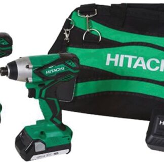 HITACHI KC18DGL Combination Kit, Battery Included, 18 V, 2-Tool, Lithium-Ion Battery