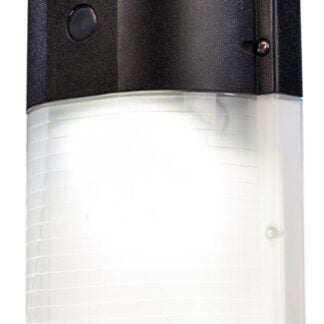 Heath Zenith HZ-8801-BK Security Light Fixture, LED Lamp, 1430 Lumens, 5000 K Color Temp, Plastic Fixture, Black Fixture